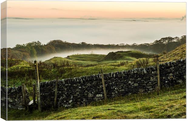  Buxton Cloud Inversion Canvas Print by Laura Kenny