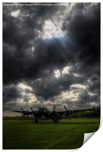  Just Jane Print by Nigel Bangert