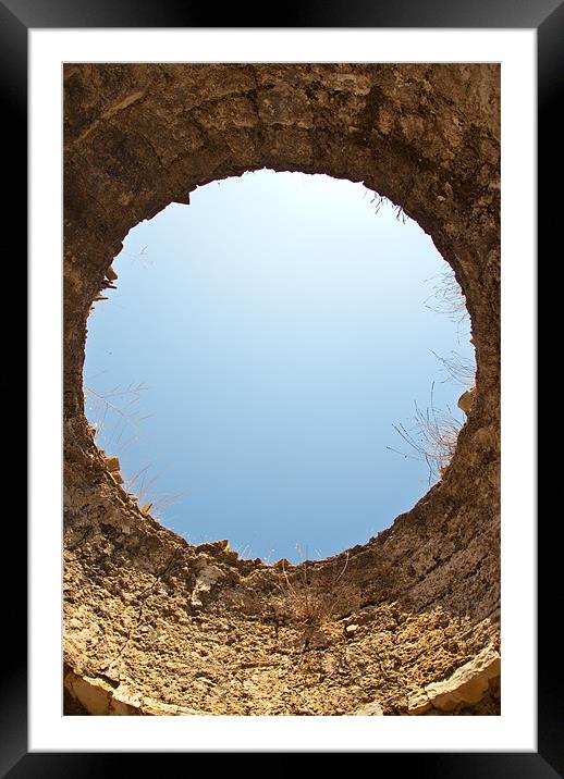 Hole in the ceiling Framed Mounted Print by James Lavott