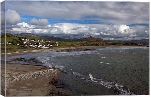  Criccieth, North Wales Canvas Print by Stephen Prosser