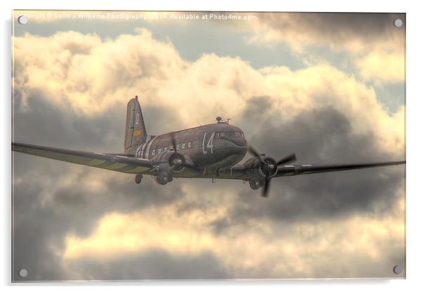  The Douglas C-47 Skytrain Acrylic by Colin Williams Photography