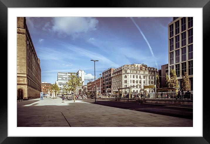 St. Peters Square  Framed Mounted Print by Sean Wareing
