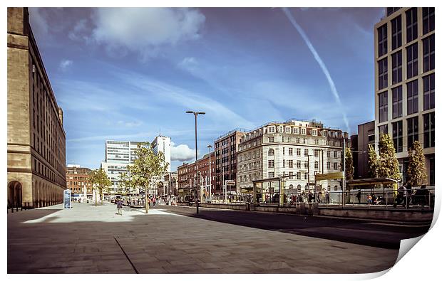 St. Peters Square  Print by Sean Wareing