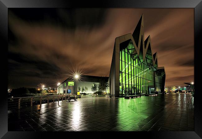 Glasgow Riverside Transport Museum Framed Print by Grant Glendinning