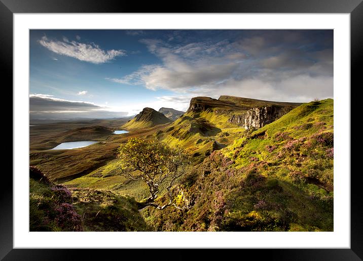  Morning light on the Quiraing Framed Mounted Print by Richard Armstrong