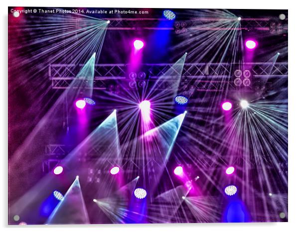  Stage lighting Acrylic by Thanet Photos