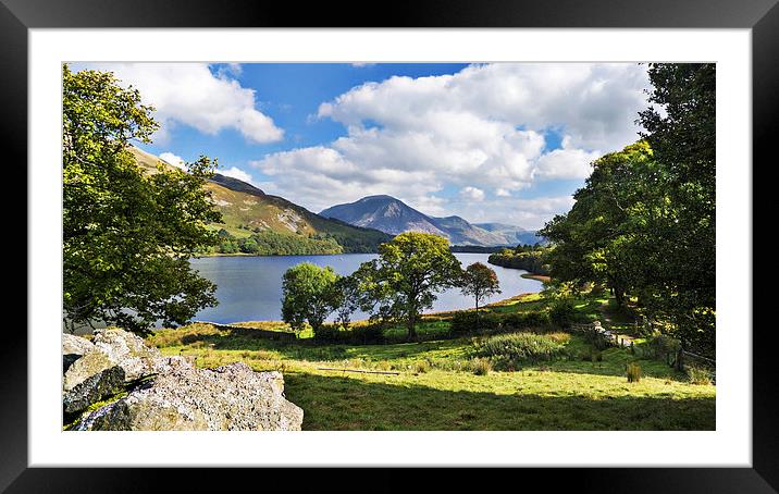 Loweswater, Lake District, Cumbria Framed Mounted Print by Steven Garratt