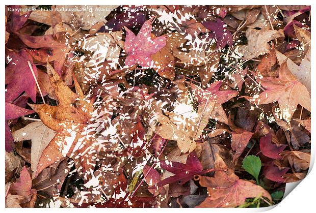 Magic autumn Print by Chiara Cattaruzzi