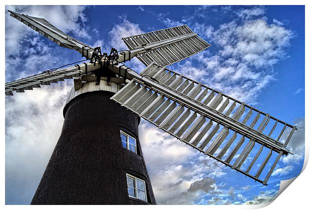 North Leverton Windmill   Print by Darren Galpin