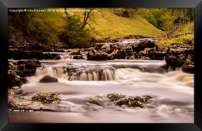  Dreamy waters Framed Print by Kev Alderson