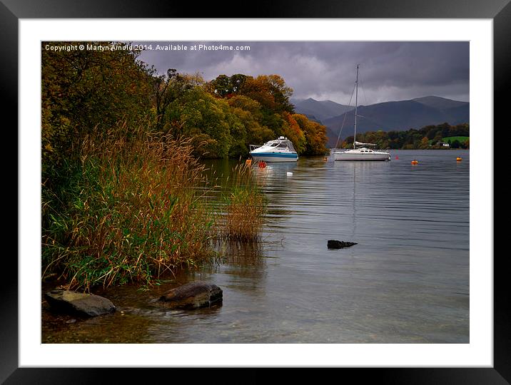  Ullswater Lake District Framed Mounted Print by Martyn Arnold