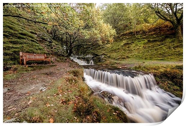 Autumn's best Seat Print by Ian Collins