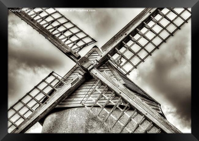 Bembridge Windmill #5 Framed Print by Wight Landscapes