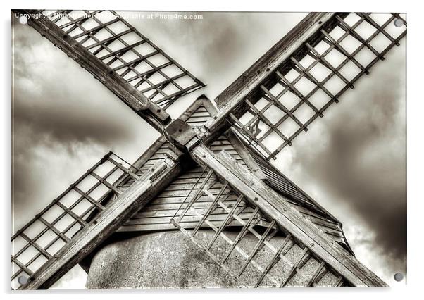 Bembridge Windmill #5 Acrylic by Wight Landscapes