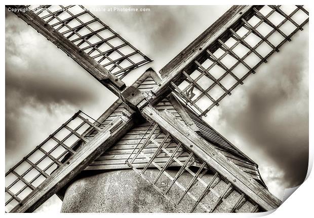 Bembridge Windmill #5 Print by Wight Landscapes