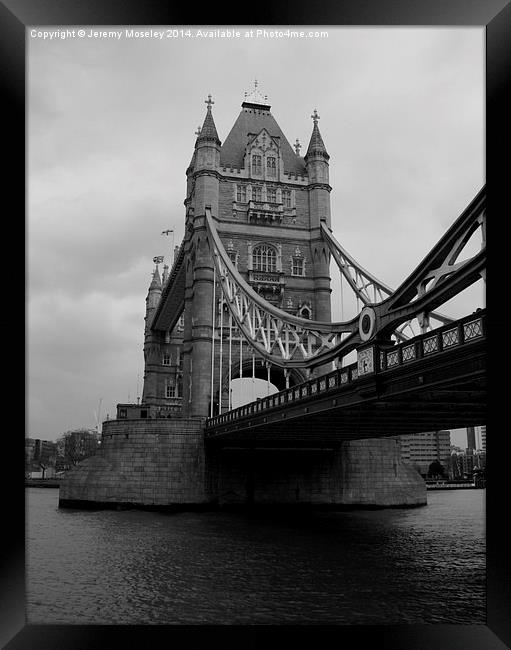 Tower bridge Framed Print by Jeremy Moseley