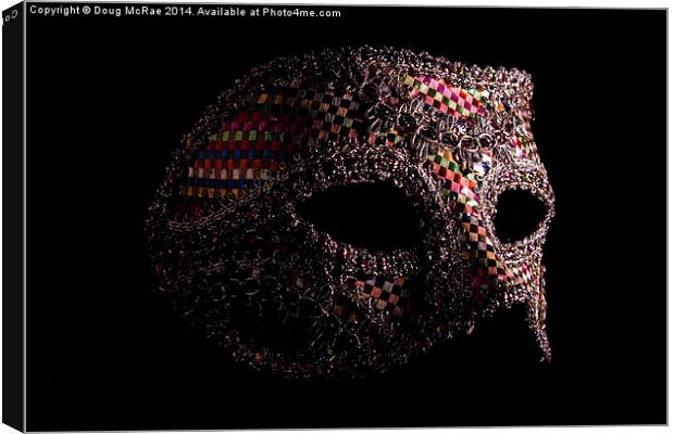  mask Canvas Print by Doug McRae