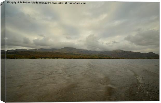  Coniston water clouds Canvas Print by Robert Maddocks