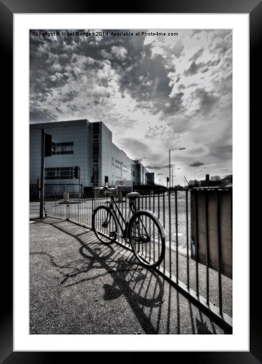  Waiting for the Ride Home Framed Mounted Print by Nigel Bangert