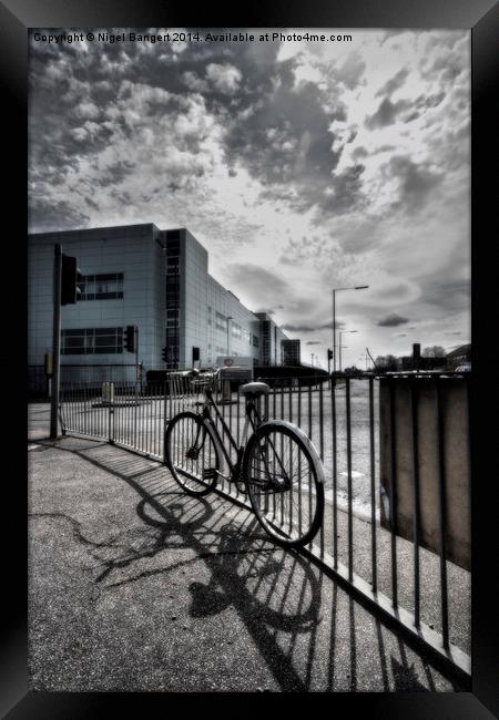  Waiting for the Ride Home Framed Print by Nigel Bangert