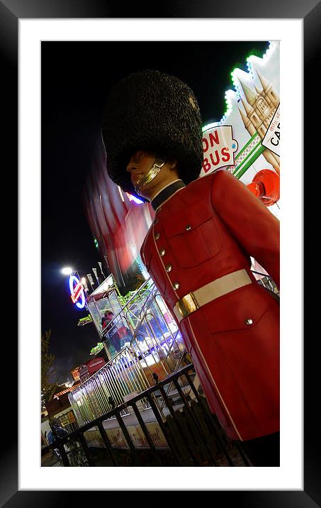  The Toy Soldier Framed Mounted Print by Brian Sharland