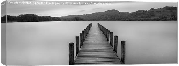 Calm Coniston water Canvas Print by Alan Rampton Photography