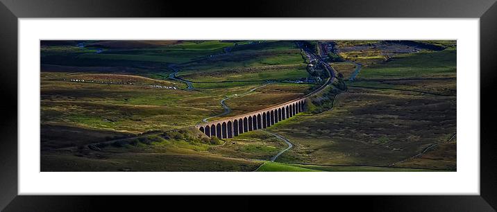  Ribblehead Viaduct Framed Mounted Print by Peter Stuart