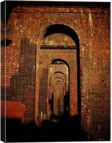 Balcombe Viaduct, West Sussex. Canvas Print by Thomas Seear