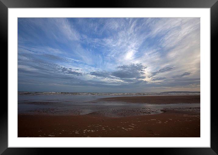 Sun, sea and sand Framed Mounted Print by Stephen Prosser