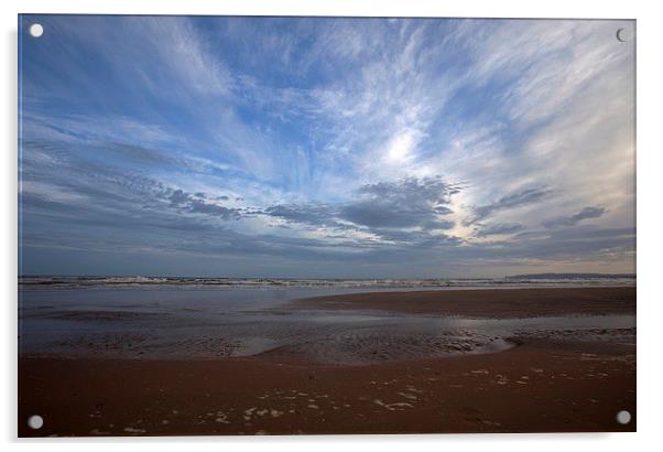 Sun, sea and sand Acrylic by Stephen Prosser