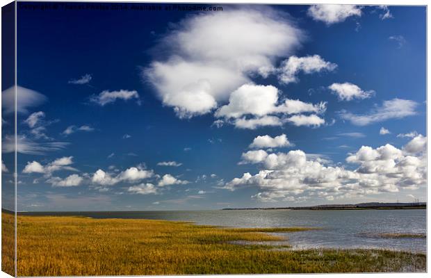  Harty Ferry Canvas Print by Thanet Photos