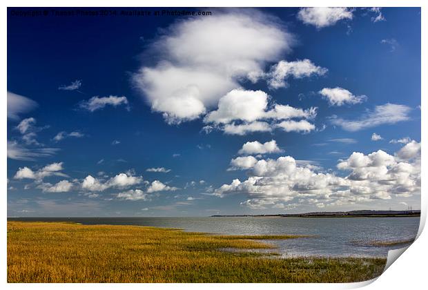  Harty Ferry Print by Thanet Photos