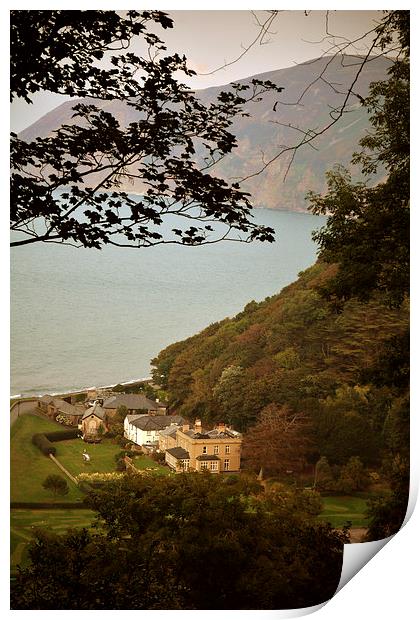 The Old Manor House, Lynmouth  Print by graham young