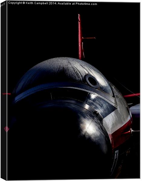 Canberra WT333 Canvas Print by Keith Campbell