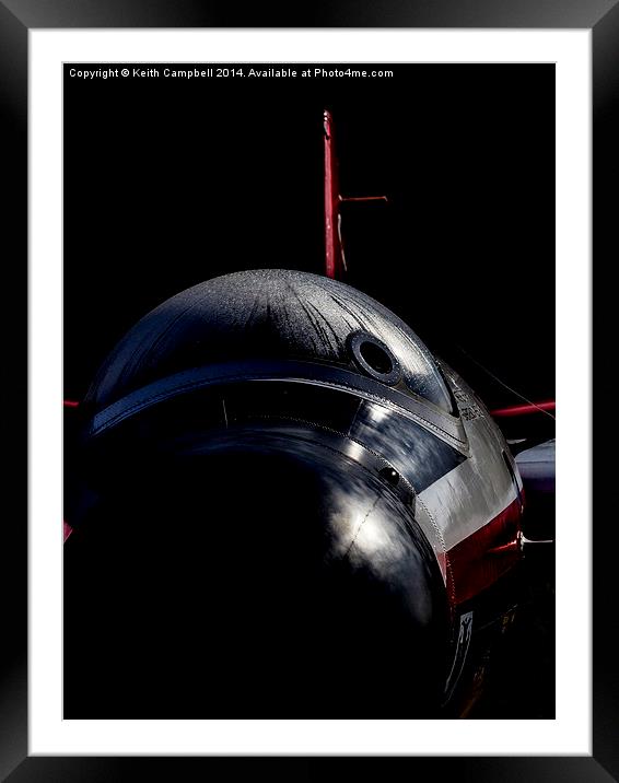 Canberra WT333 Framed Mounted Print by Keith Campbell