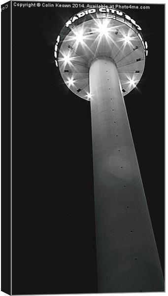  Radio City Tower Canvas Print by Colin Keown