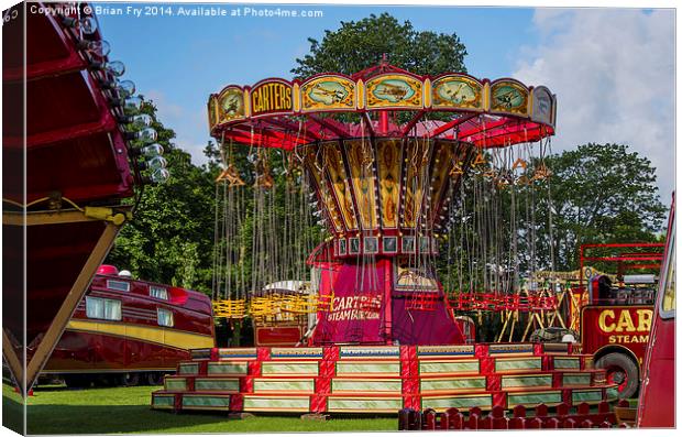 Merry go round Canvas Print by Brian Fry