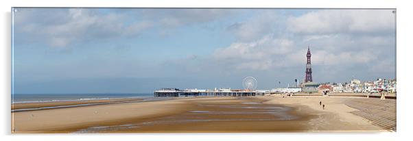  Blackpool Acrylic by Victor Burnside