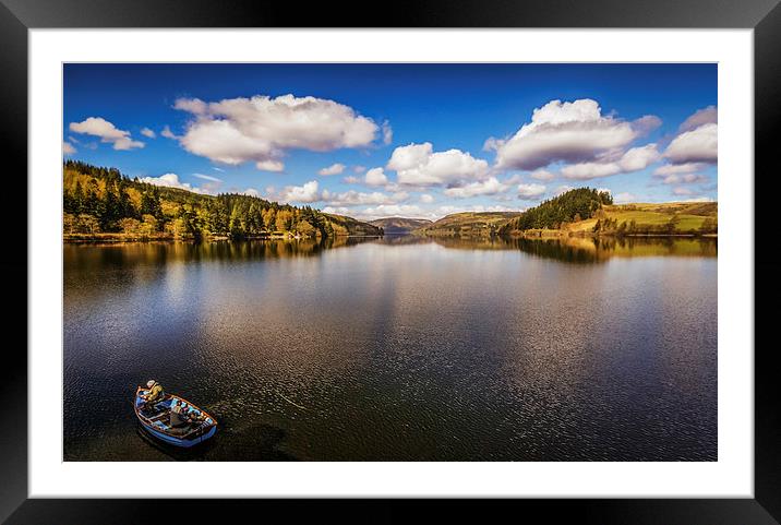  Lake Vyrnwy Nature Reserve Framed Mounted Print by Peter Stuart