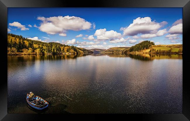  Lake Vyrnwy Nature Reserve Framed Print by Peter Stuart