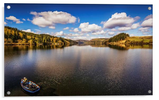  Lake Vyrnwy Nature Reserve Acrylic by Peter Stuart