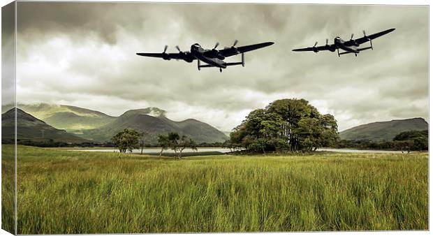  Lancasters Canvas Print by Sam Smith
