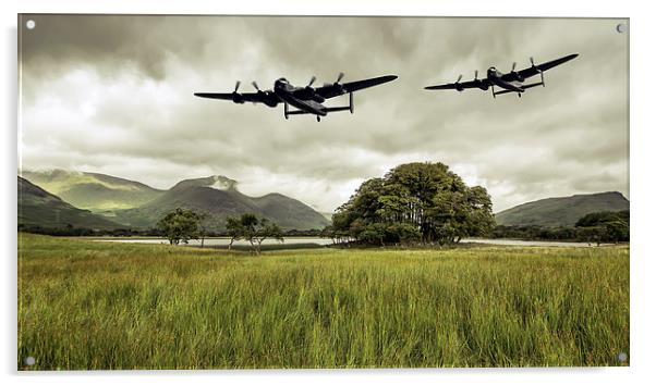  Lancasters Acrylic by Sam Smith