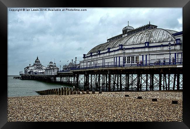  Eastbourne Pier  Framed Print by Ian Lewis