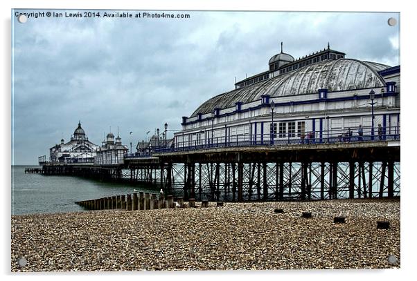  Eastbourne Pier  Acrylic by Ian Lewis