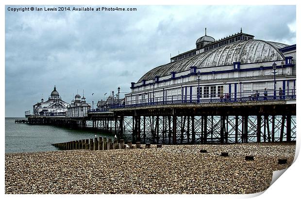  Eastbourne Pier  Print by Ian Lewis