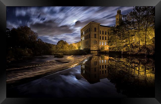  New Mill, Saltaire Framed Print by Andrew Holland
