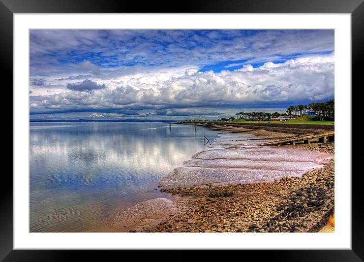 The Waterfront at Silloth Framed Mounted Print by Tom Gomez