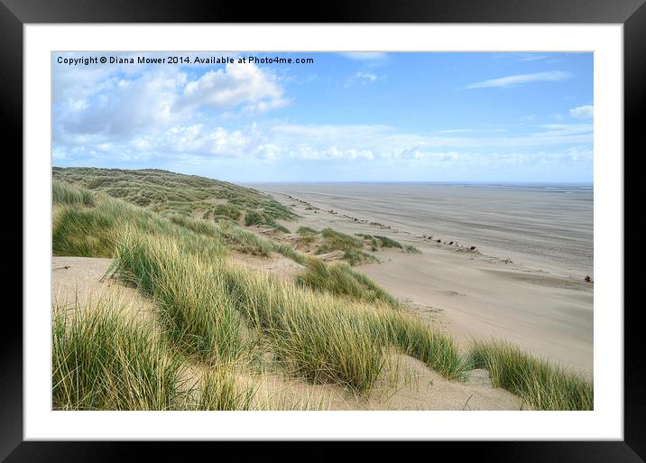  St Annes  Framed Mounted Print by Diana Mower