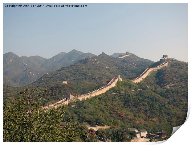 Great Wall of China Print by Lynn Bolt